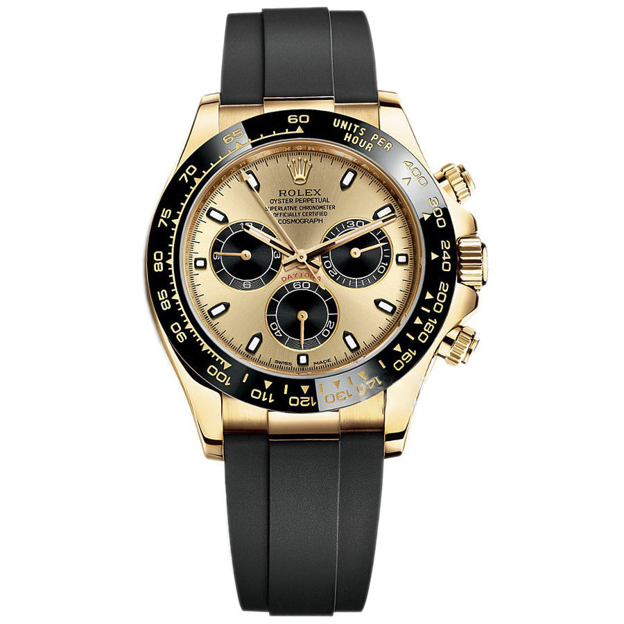RLX Cosmograph Daytona M116518LN-0047 Black/Rubber 40mm