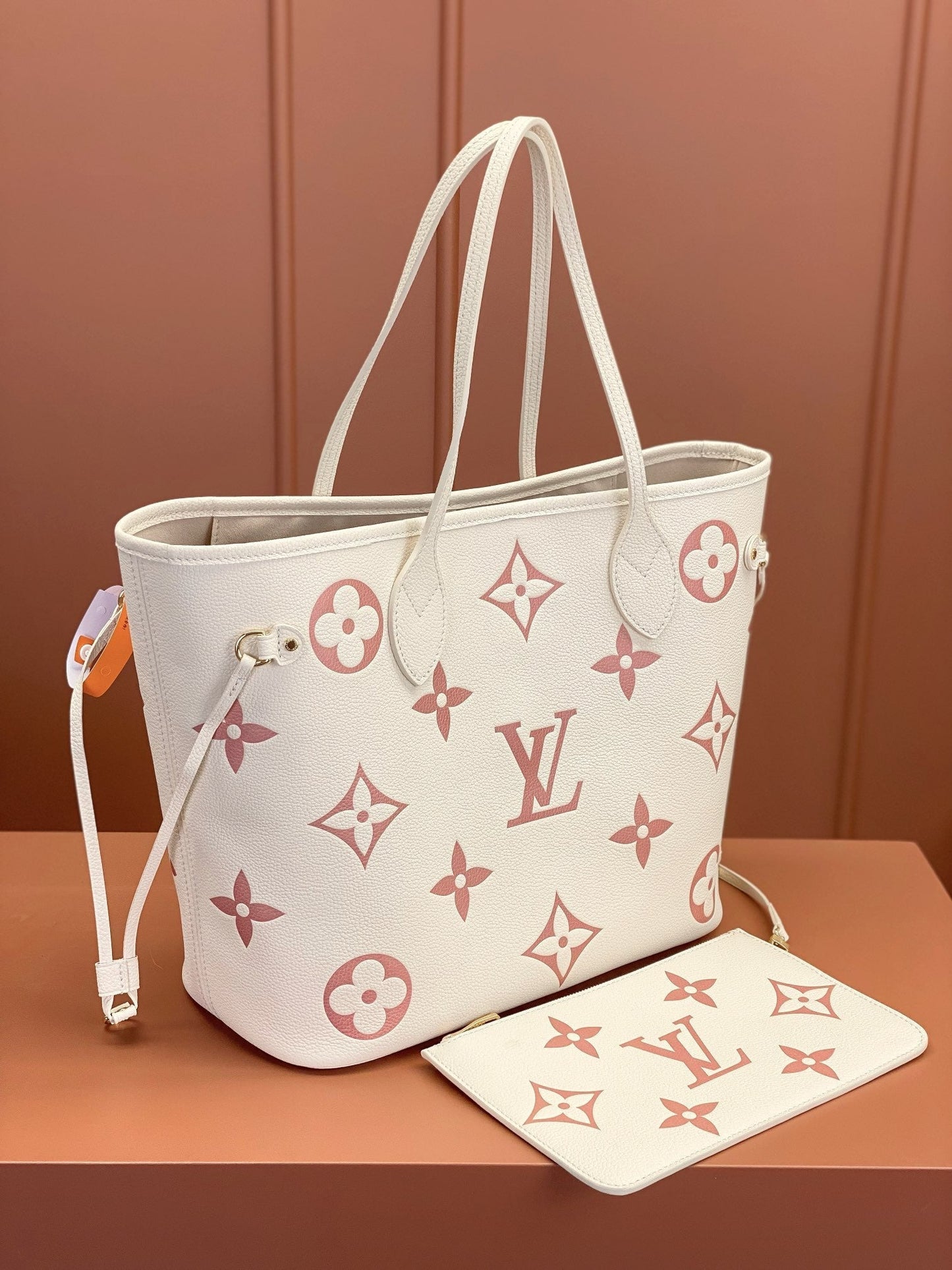Louis Vuitton LV M21579 Neverfull MM Bag 31x28x14cm White
