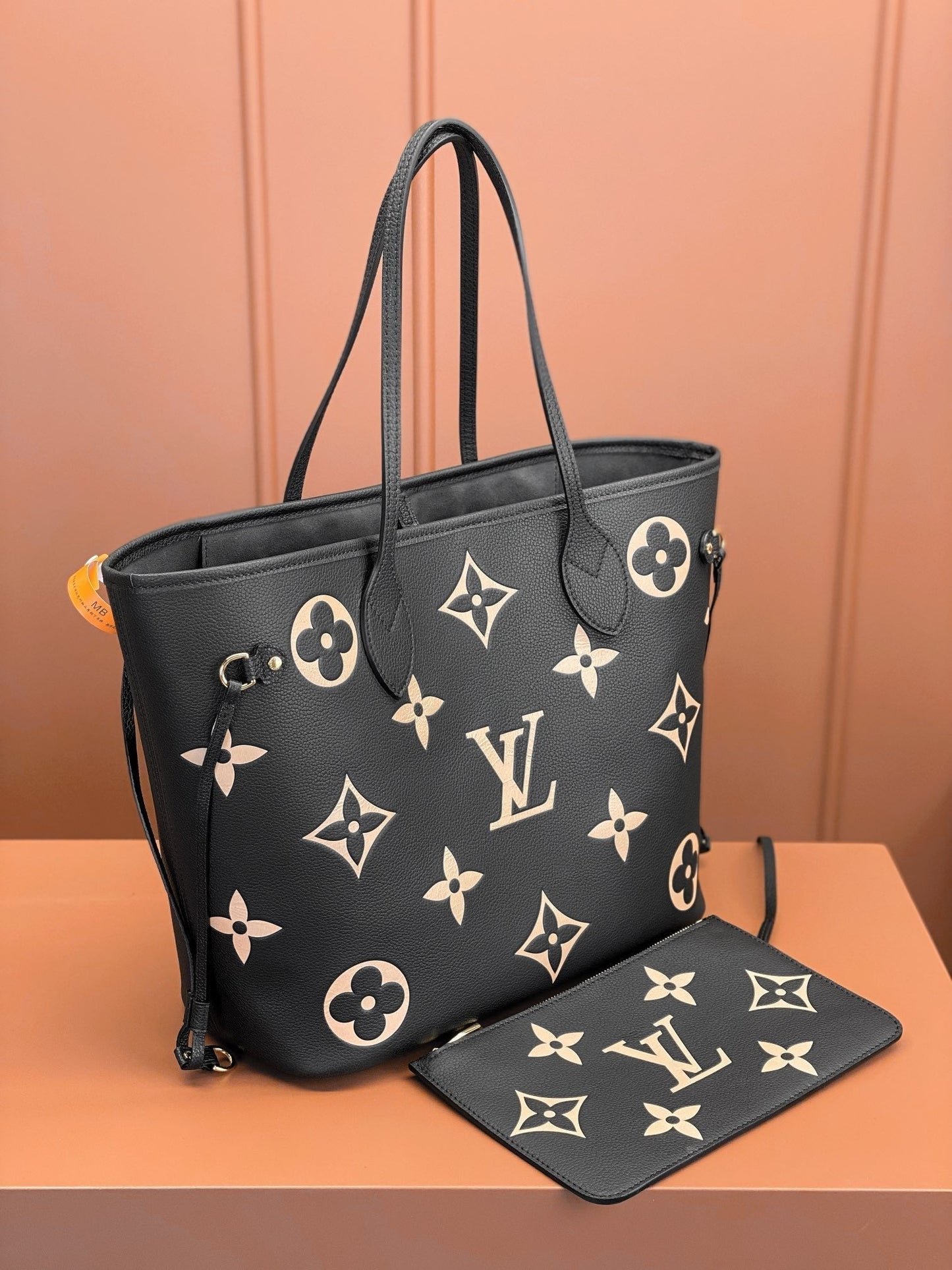 Louis Vuitton LV M58907 Neverfull MM Bag 31x28x14cm Black