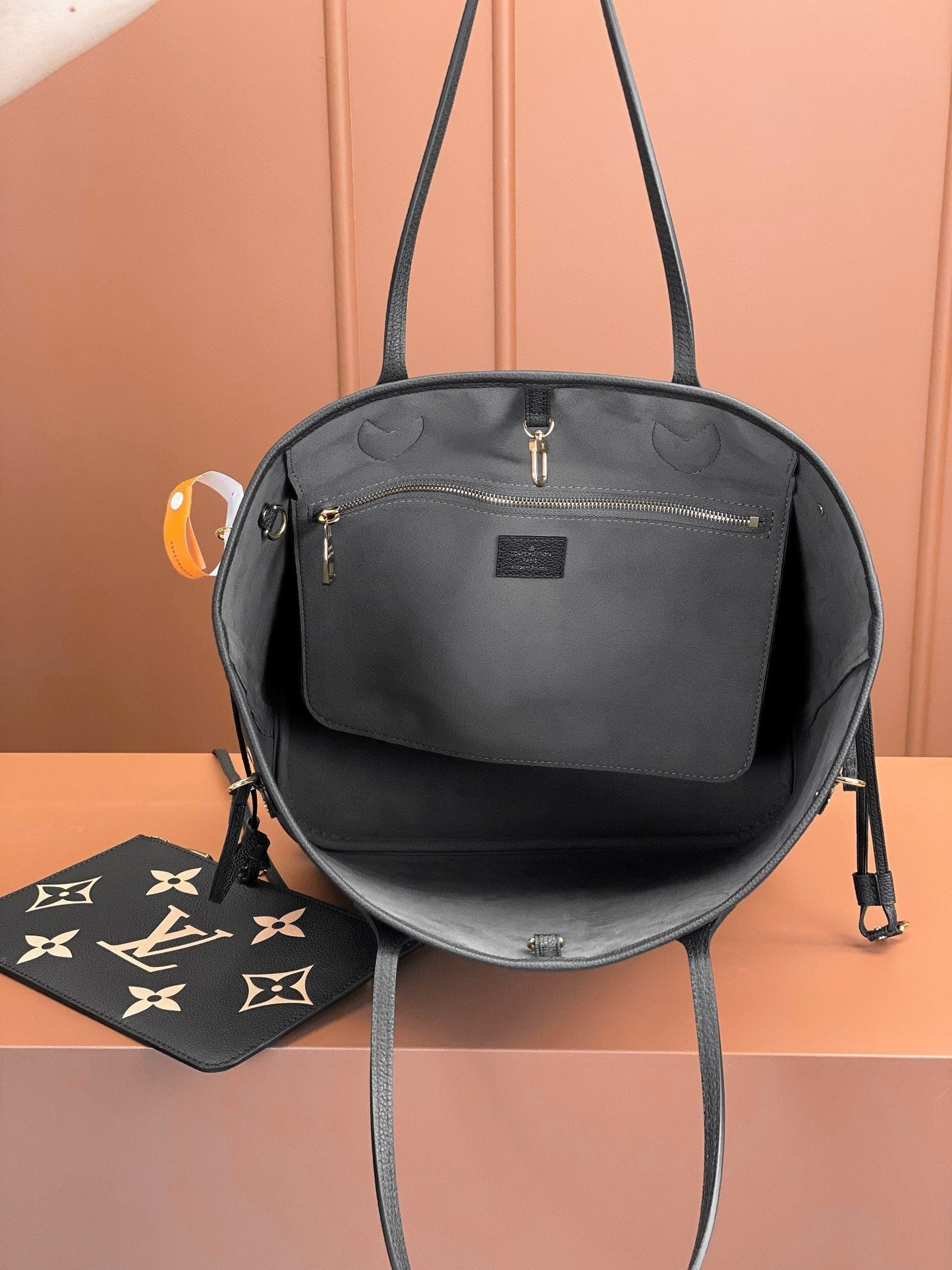 Louis Vuitton LV M58907 Neverfull MM Bag 31x28x14cm Black
