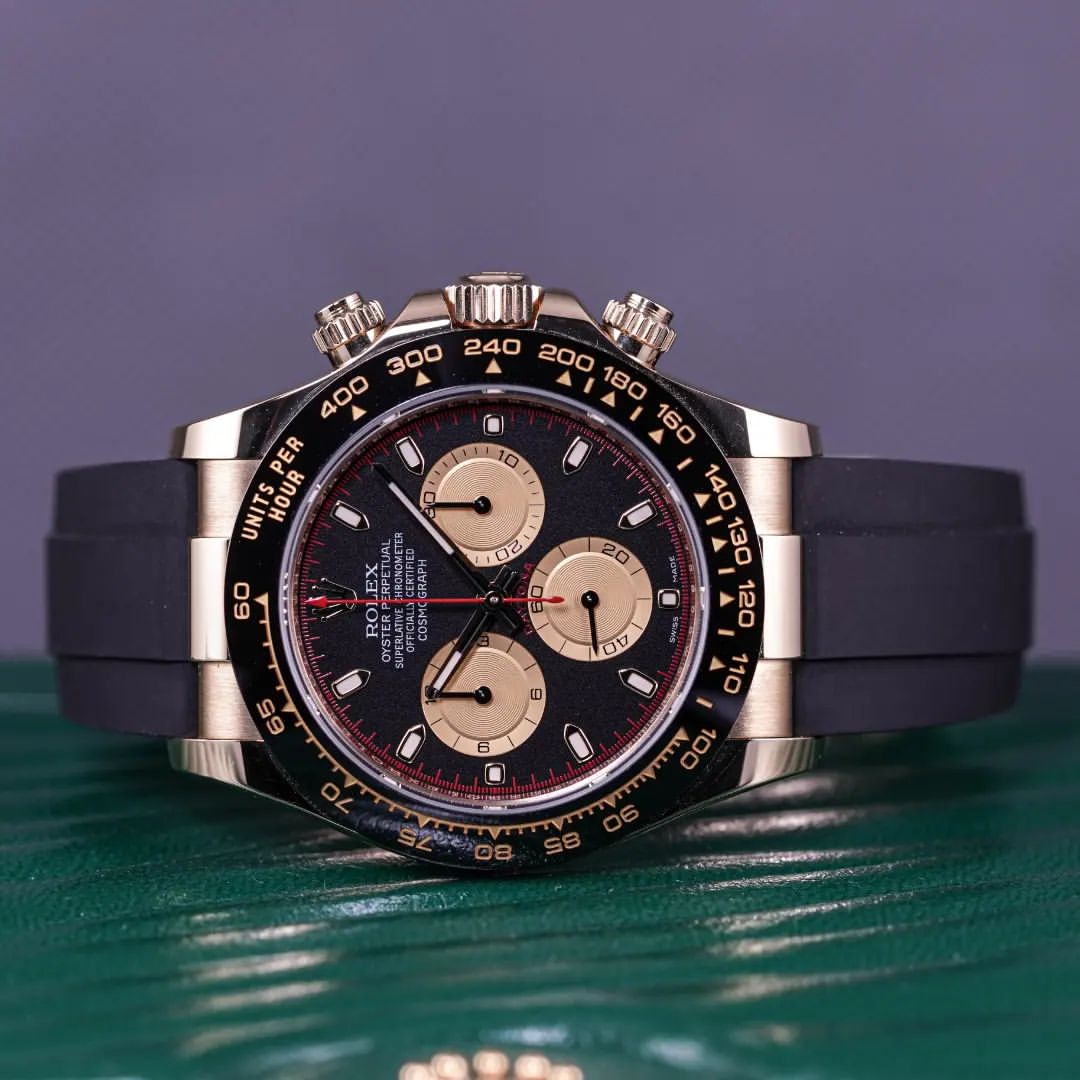 RLX Cosmograph Daytona M116518LN-0047 Black/Rubber 40mm