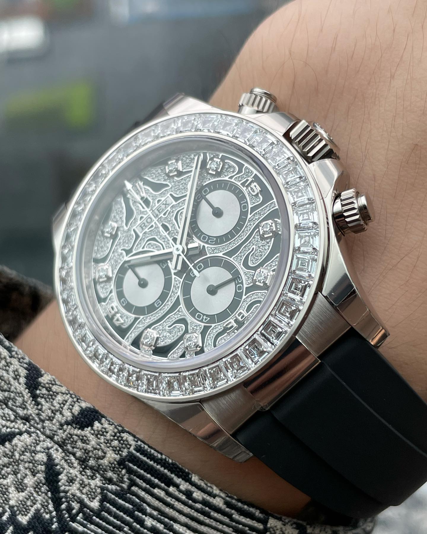 RLX Daytona 116589TBR "Eye of the Tiger" White Gold UNWORN