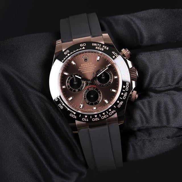 RLX Cosmograph Daytona Everose Gold Oysterflex M116515LN-0041