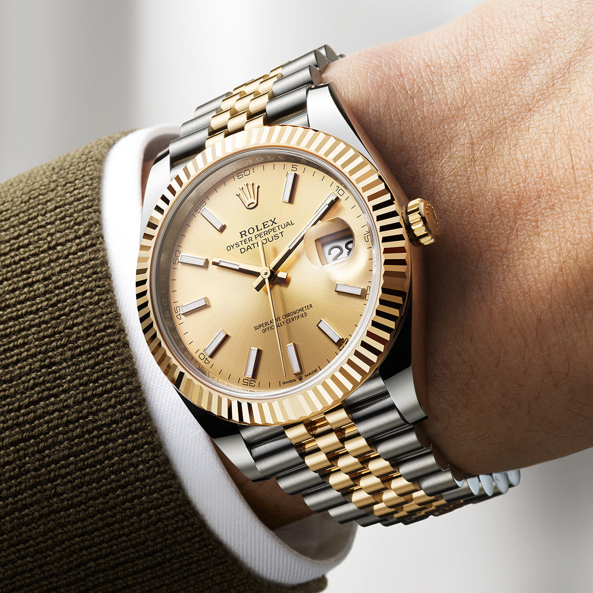 Rlx Oyster Perpetual Datejust 41 Watch 126333-0010