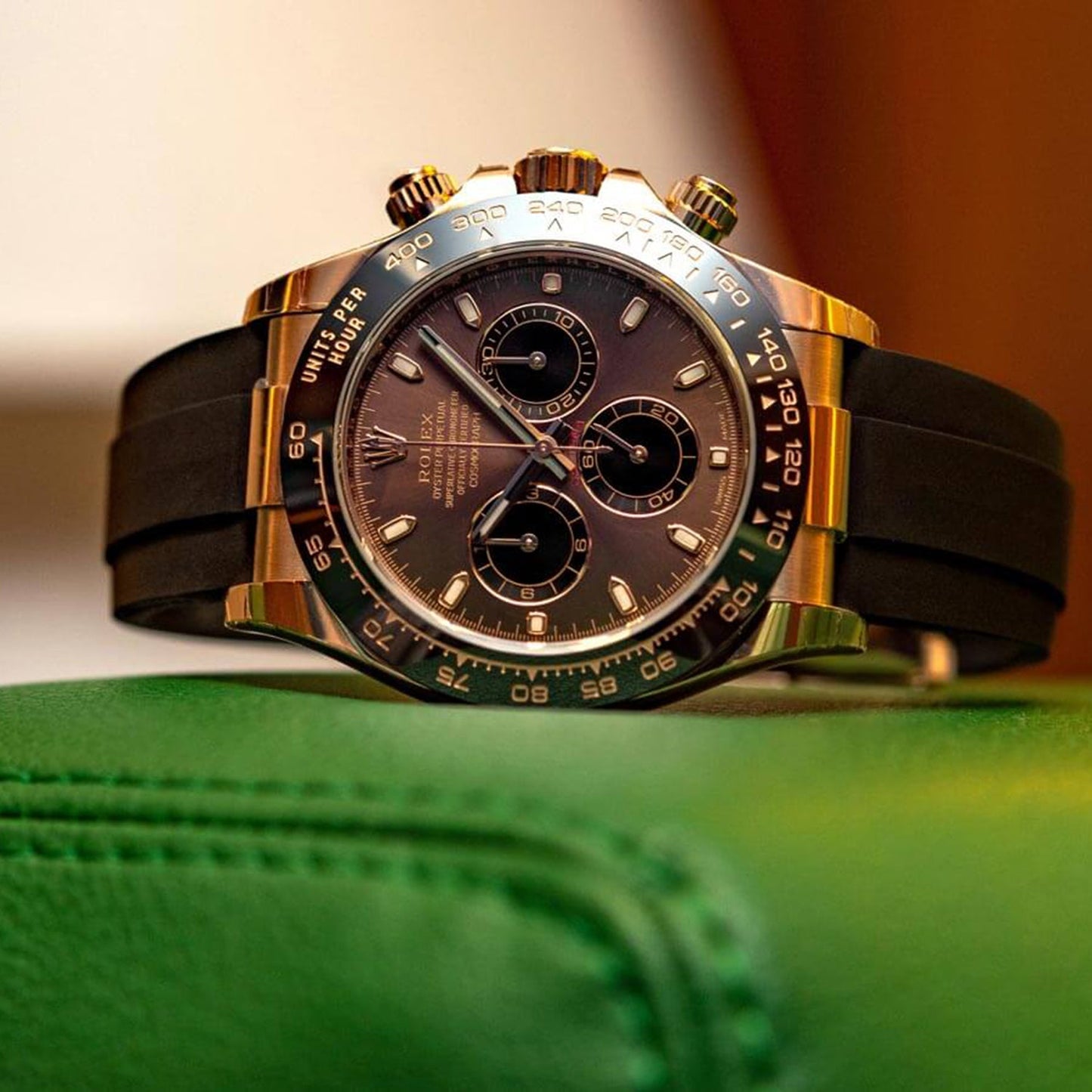 RLX Cosmograph Daytona Everose Gold Oysterflex M116515LN-0041