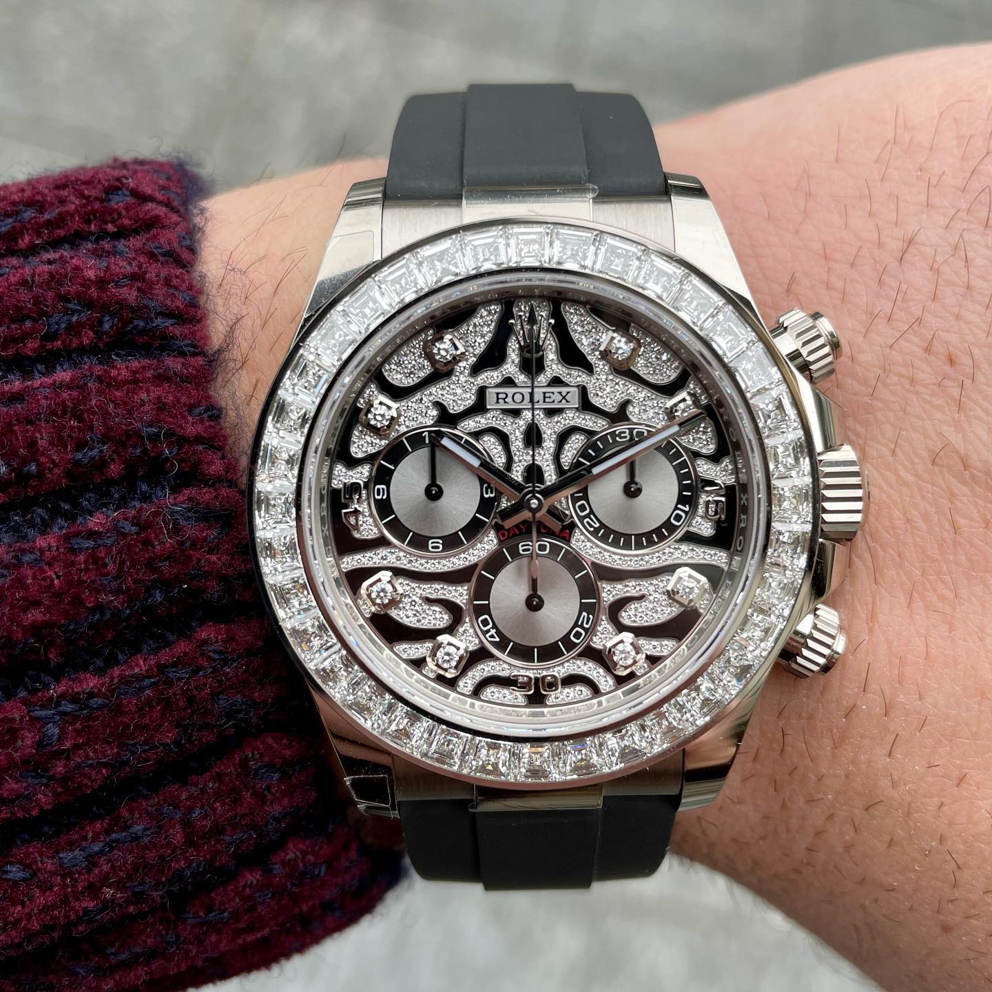 RLX Daytona 116589TBR "Eye of the Tiger" White Gold UNWORN