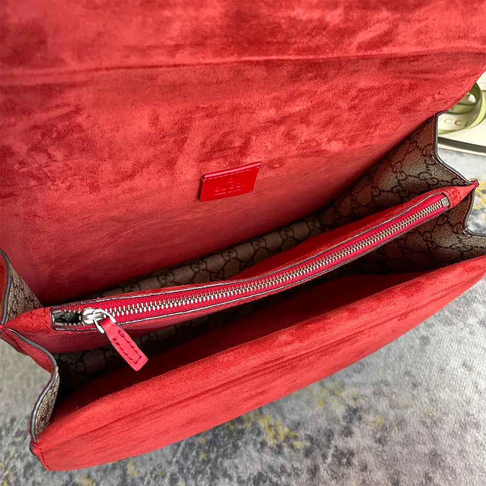 GG Supreme Medium Dionysus Shoulder Bag