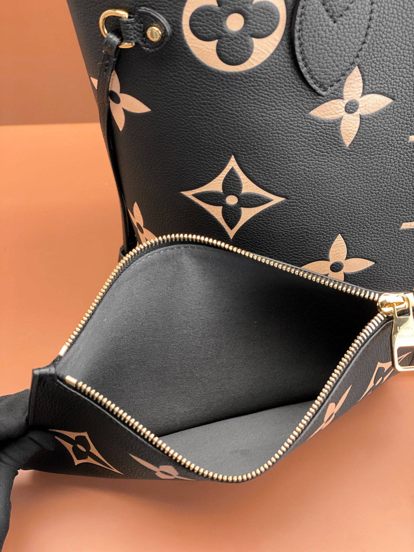 Louis Vuitton LV M58907 Neverfull MM Bag 31x28x14cm Black