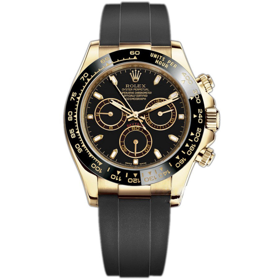 RLX Cosmograph Daytona M116518LN-0047 Black/Rubber 40mm