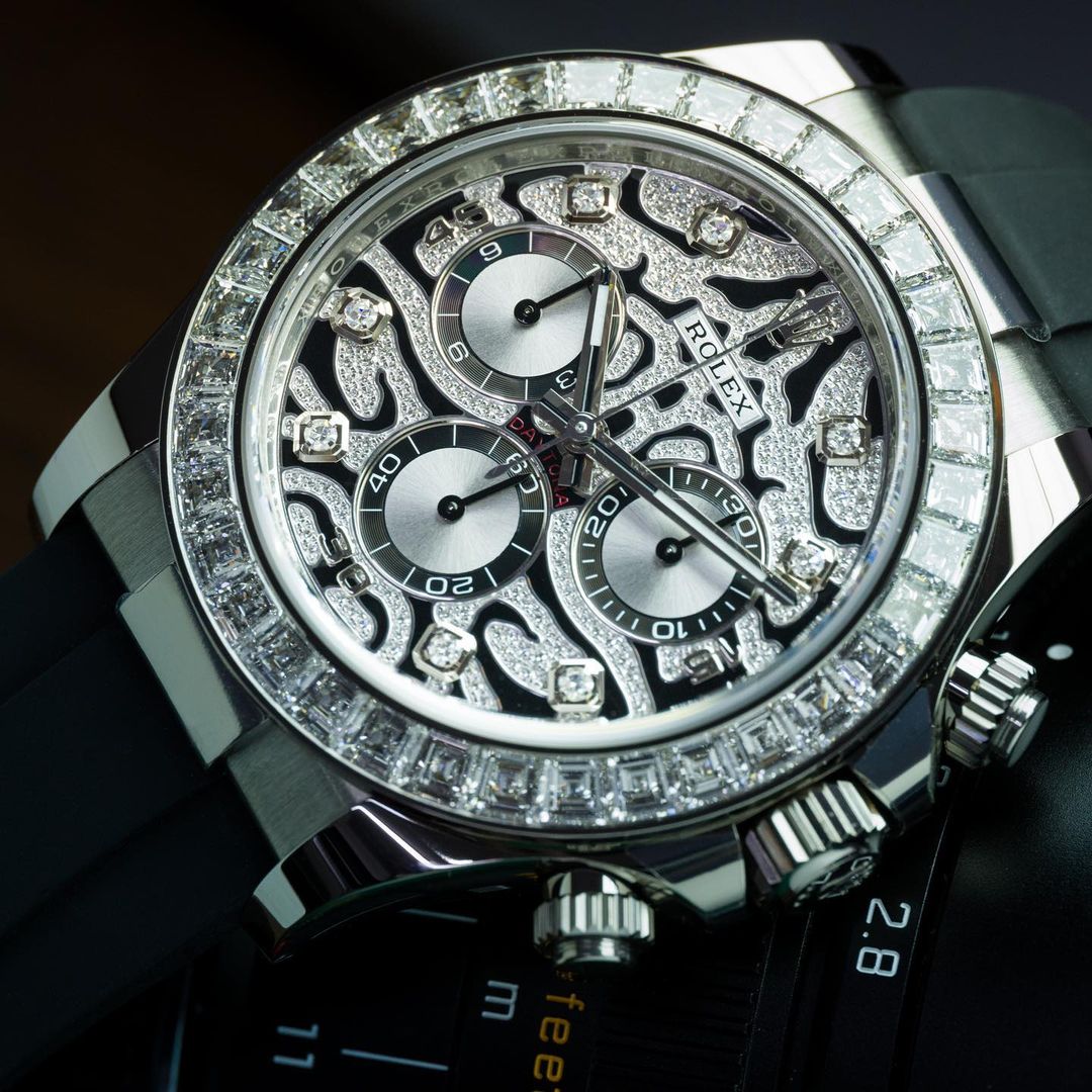 RLX Daytona 116589TBR "Eye of the Tiger" White Gold UNWORN