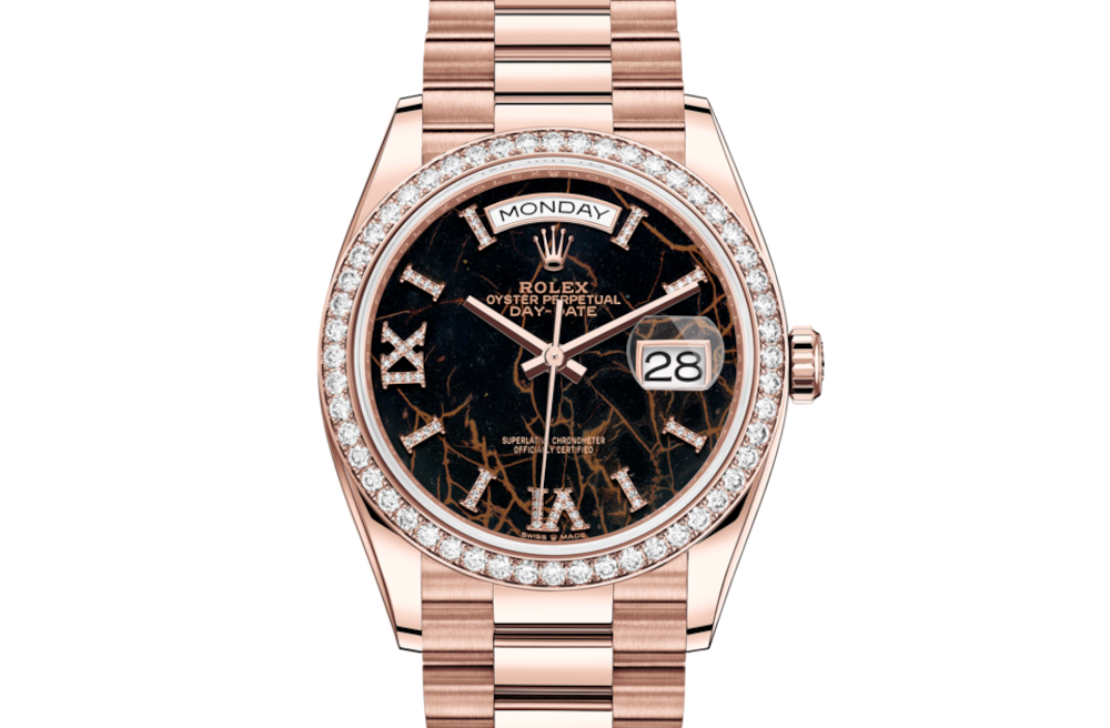 LadyRLX DAY-DATE 36 128345RBR