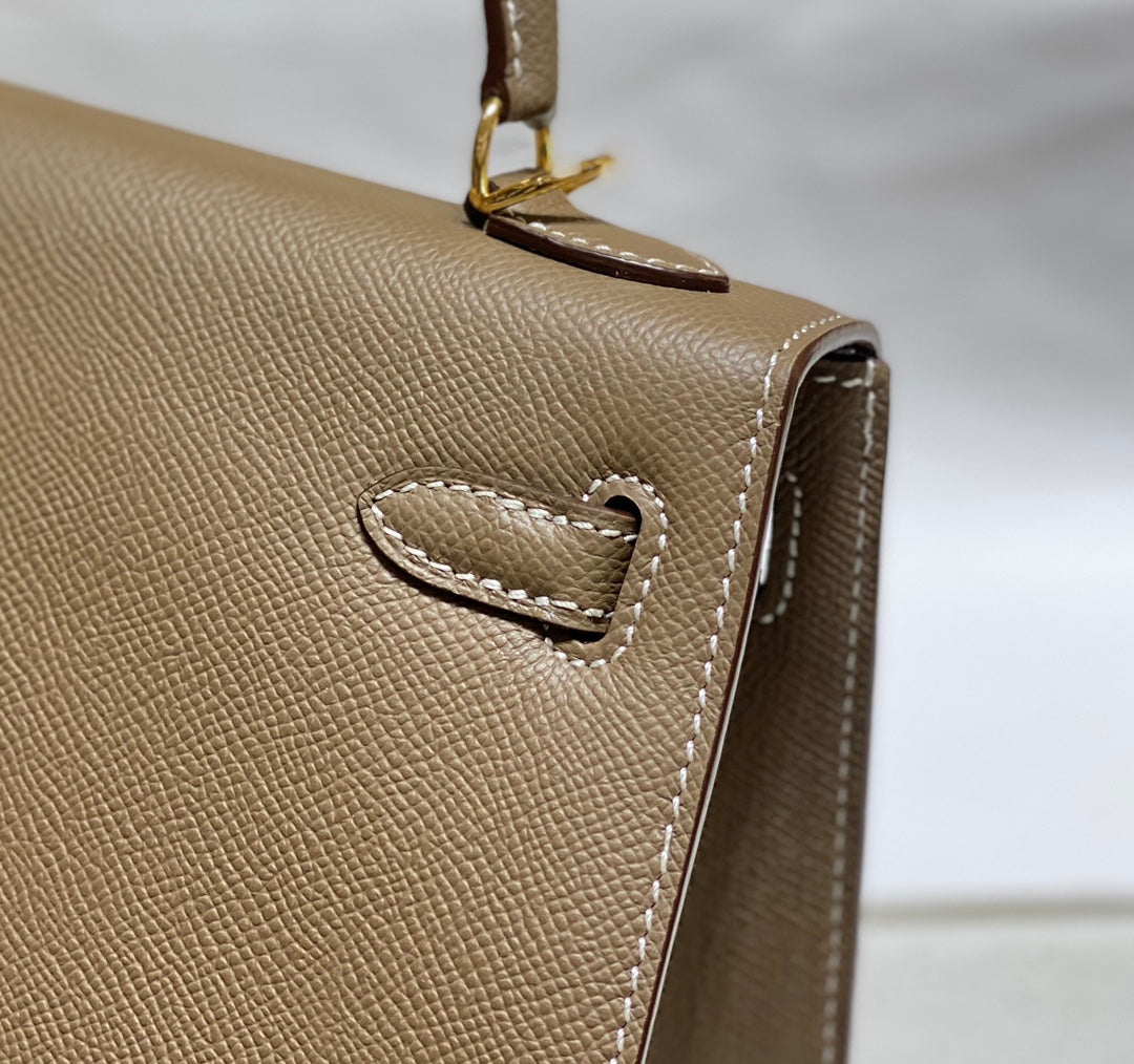 Hermès Epsom Kelly 25cm Hangbag