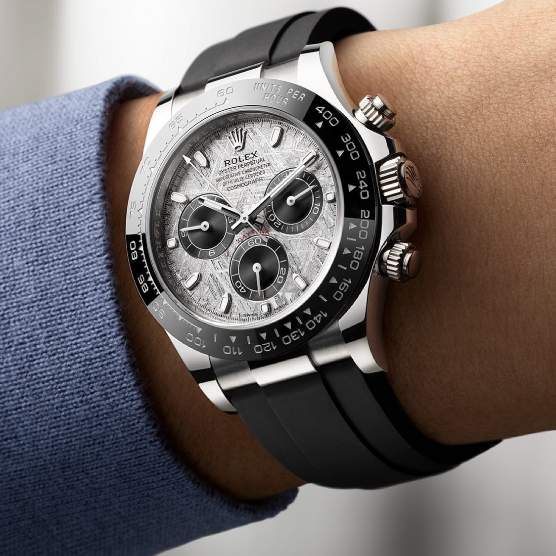 RLX Cosmograph Daytona White Gold Meteorite 116519LN-0038