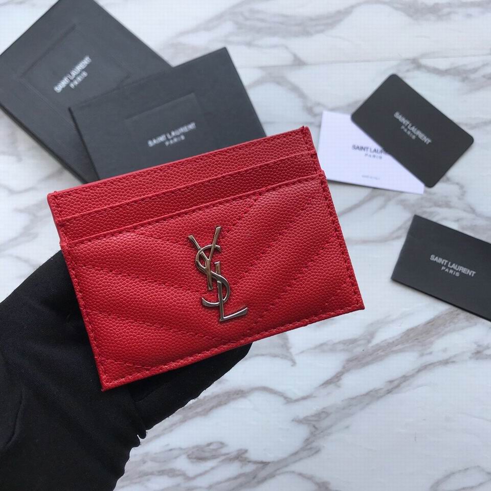 Y wallet apricot red Claret 16