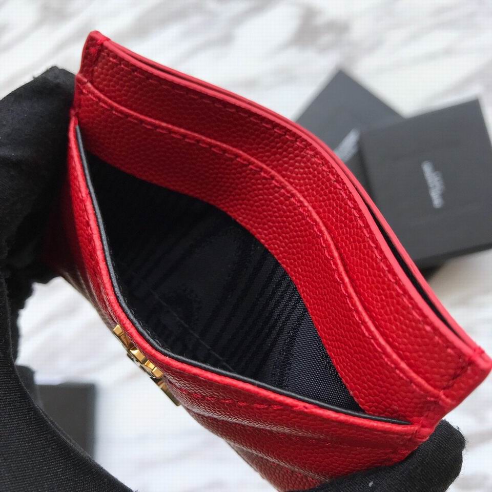 Y wallet apricot red Claret 16