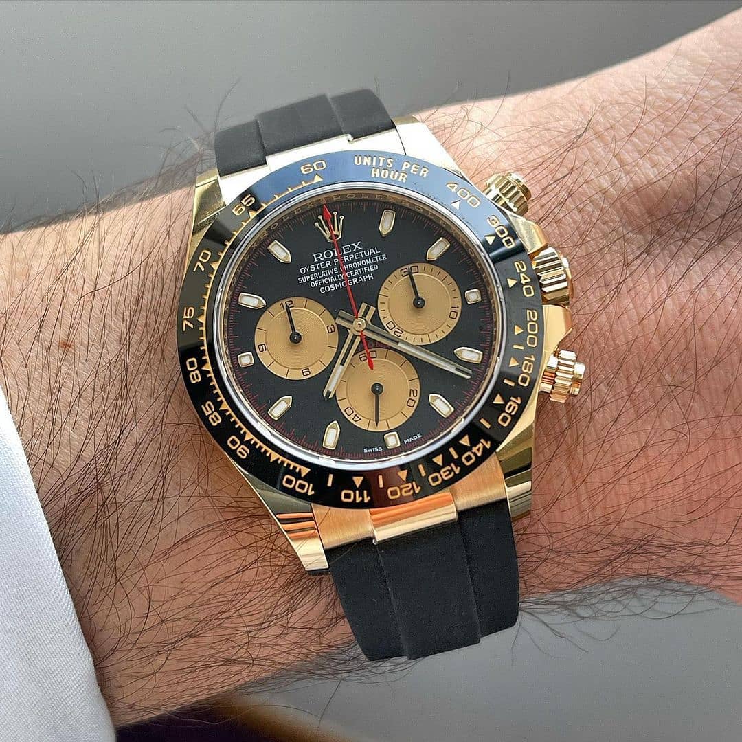 RLX Cosmograph Daytona M116518LN-0047 Black/Rubber 40mm