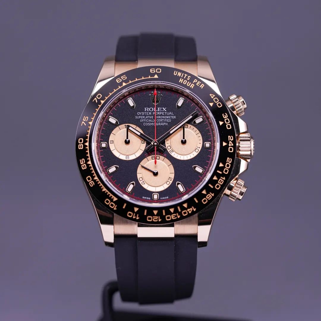 RLX Cosmograph Daytona M116518LN-0047 Black/Rubber 40mm