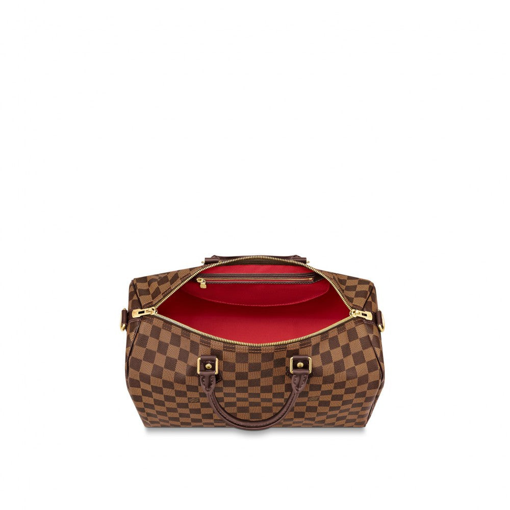 L Damier Ebene Canvas Speedy Bandouliere 35 N41366