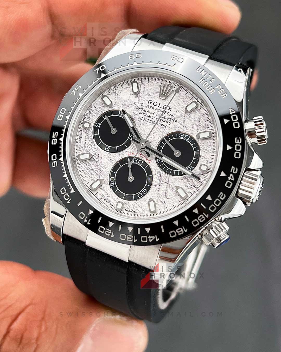 RLX Cosmograph Daytona White Gold Meteorite 116519LN-0038