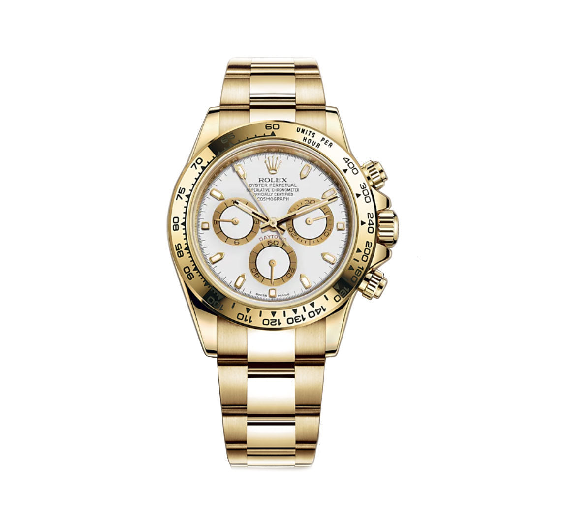 RLX Daytona 18k Yellow Gold 116508 Series