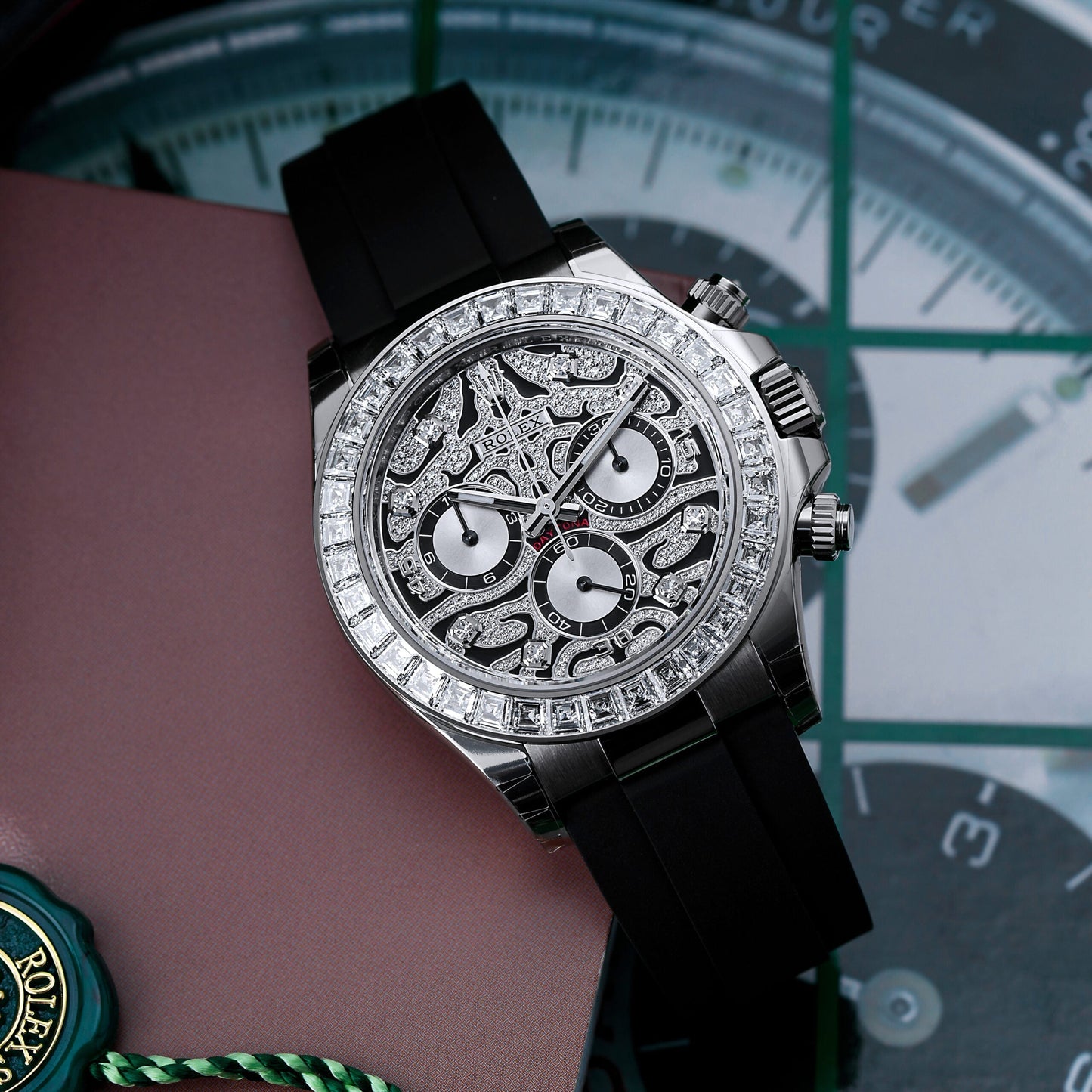 RLX Daytona 116589TBR "Eye of the Tiger" White Gold UNWORN
