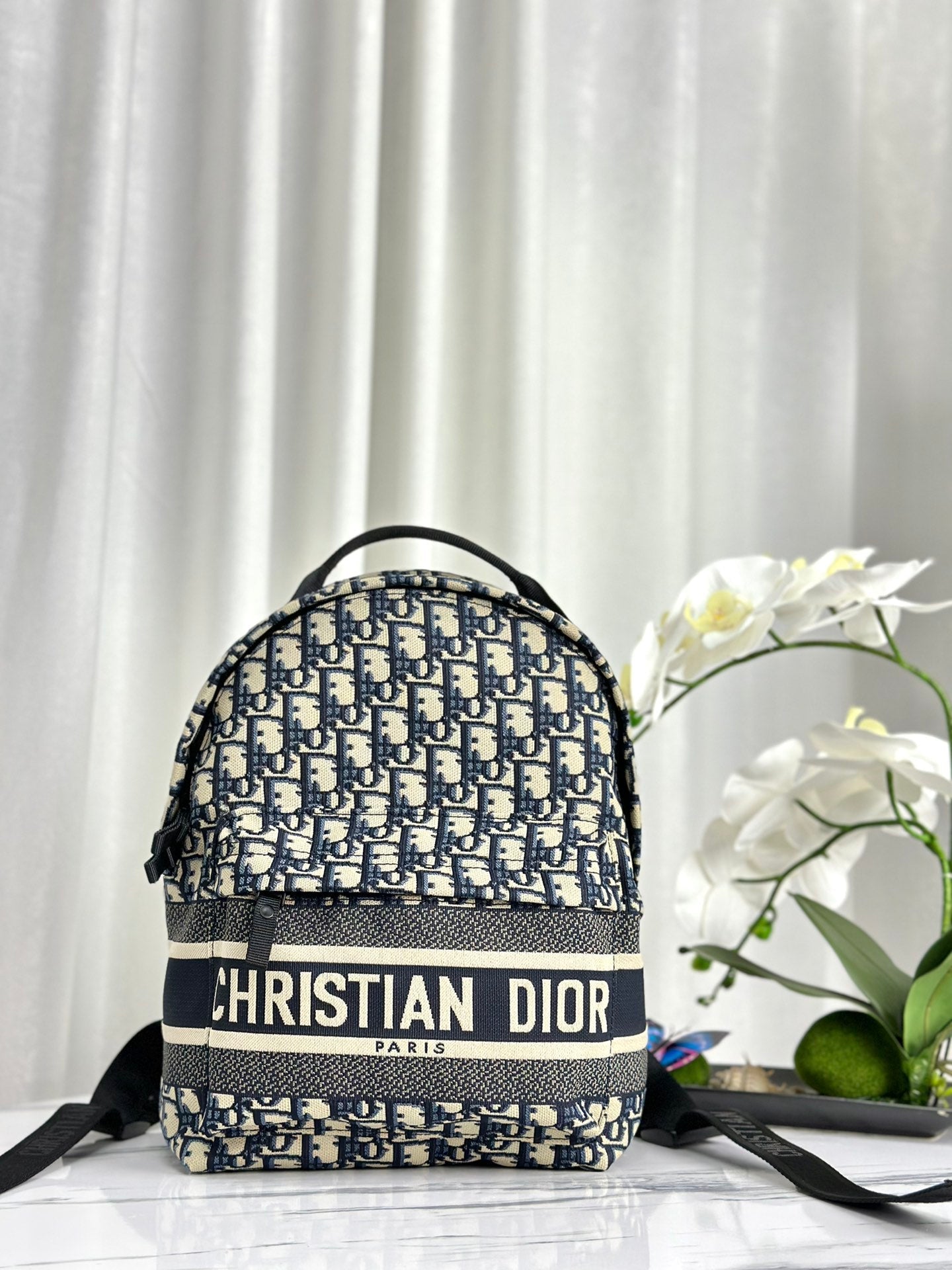 DIOR original oblique backpack 24x32x10cm