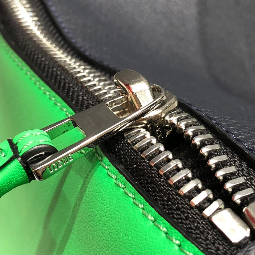 LOEWE Puzzle Edge Tote Bag Green, 35*17*24CM