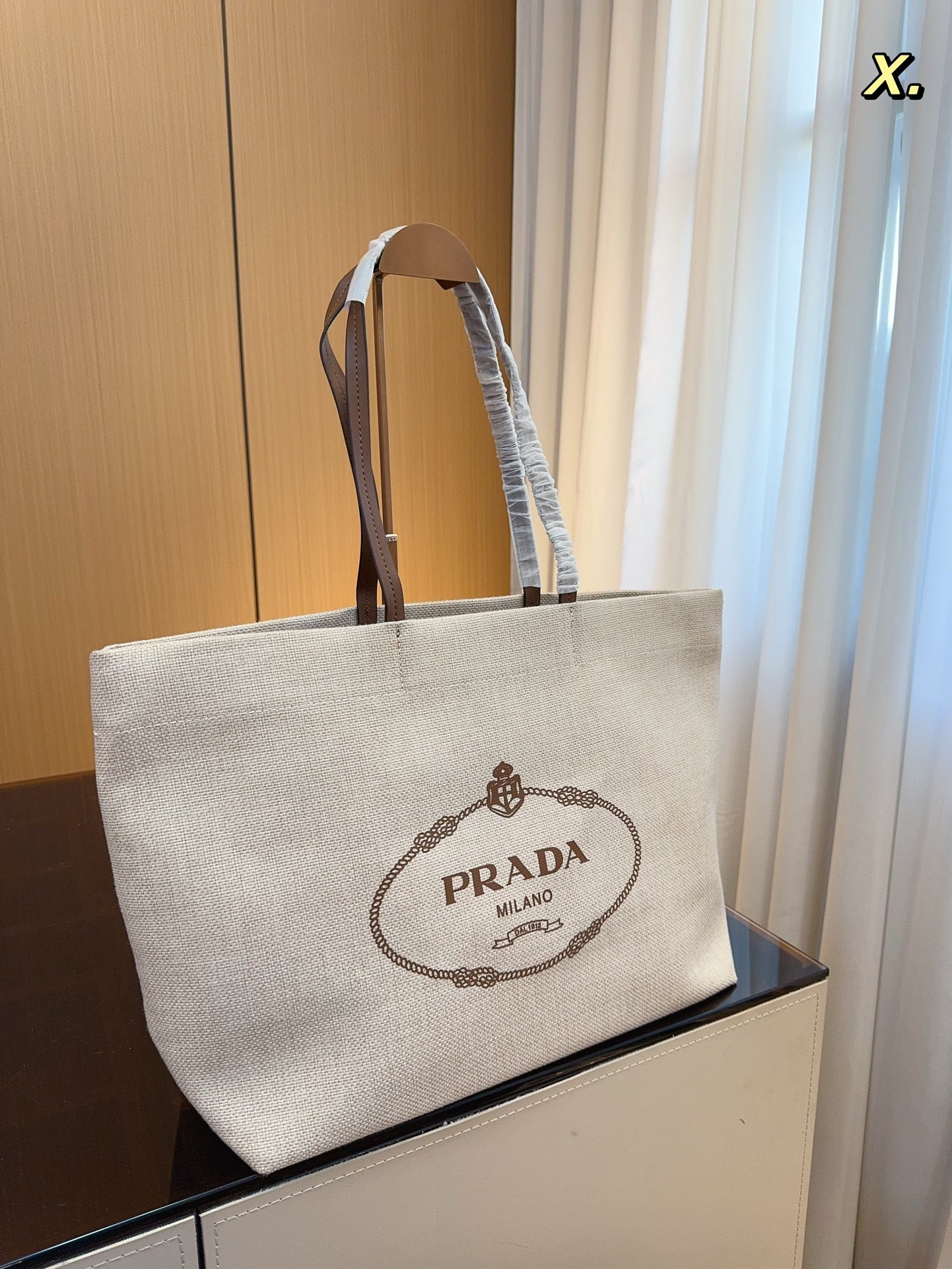 Pra Re-Nylon new arrival tote bag size : 37*16*30cm