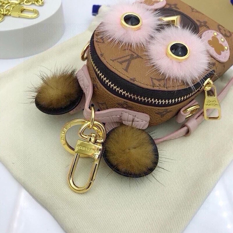 LOUIS M69552 PALM SPRINGS BEAR mini key chain purse