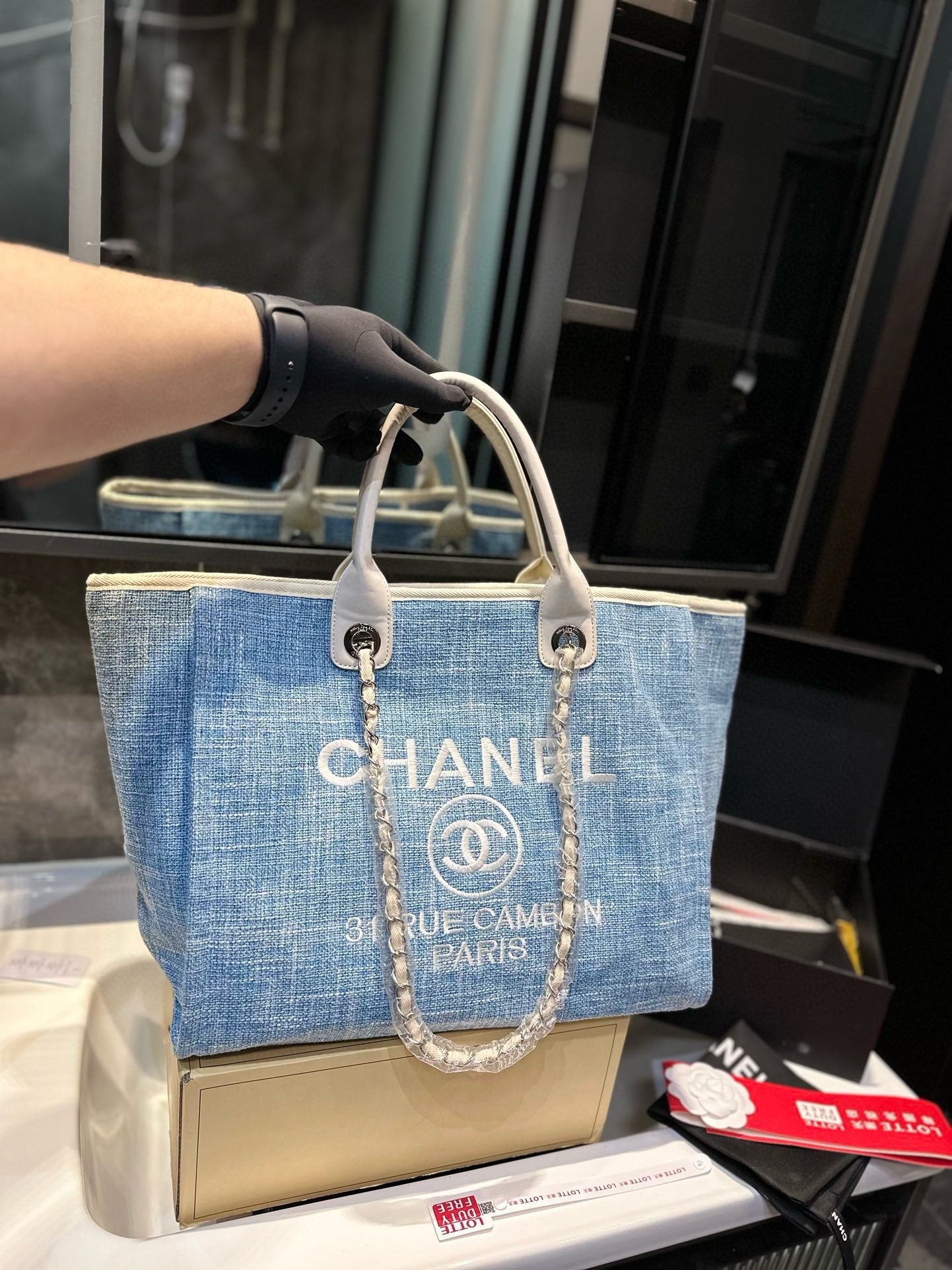 CC new arrival tote bag size: 38*30 cm