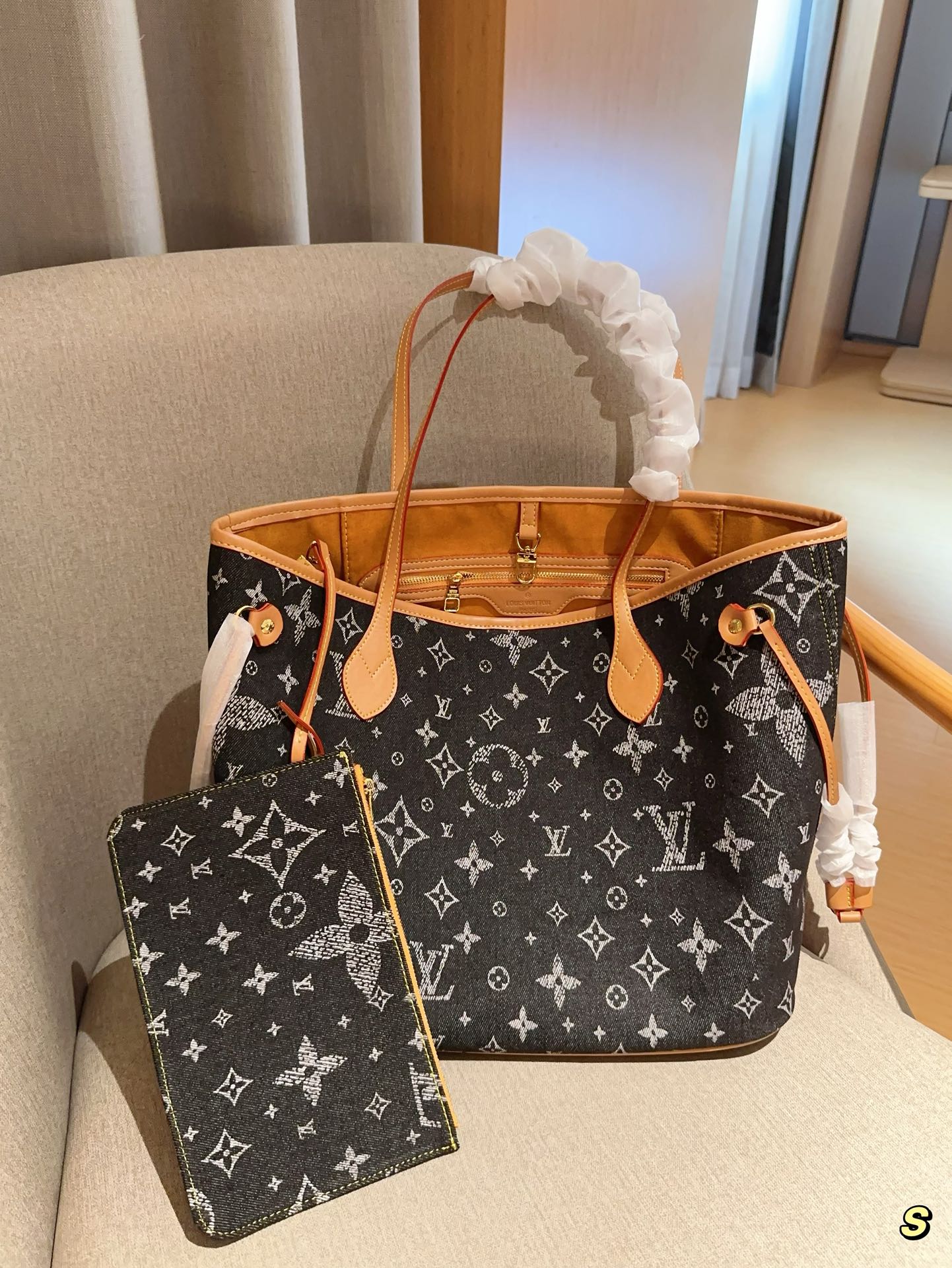 Louis new arrival neverfull bag size;32cm