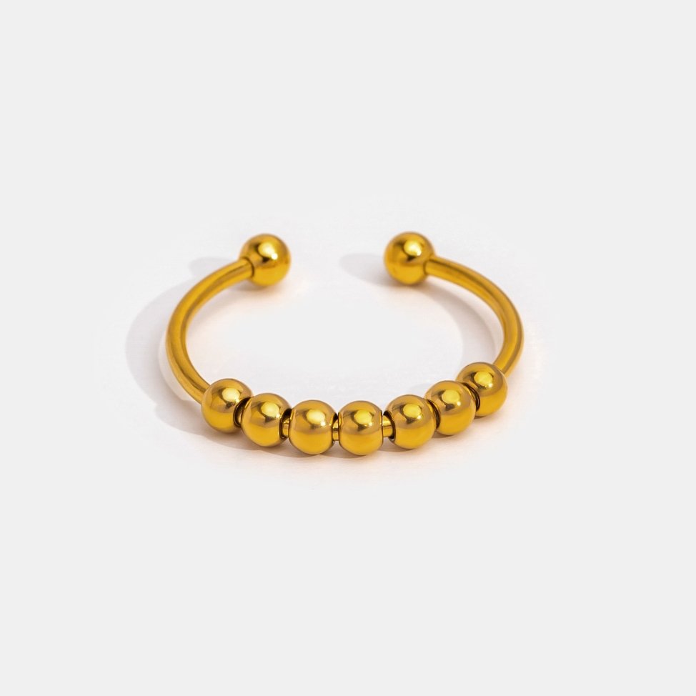 Bague Fidget Perles Akira