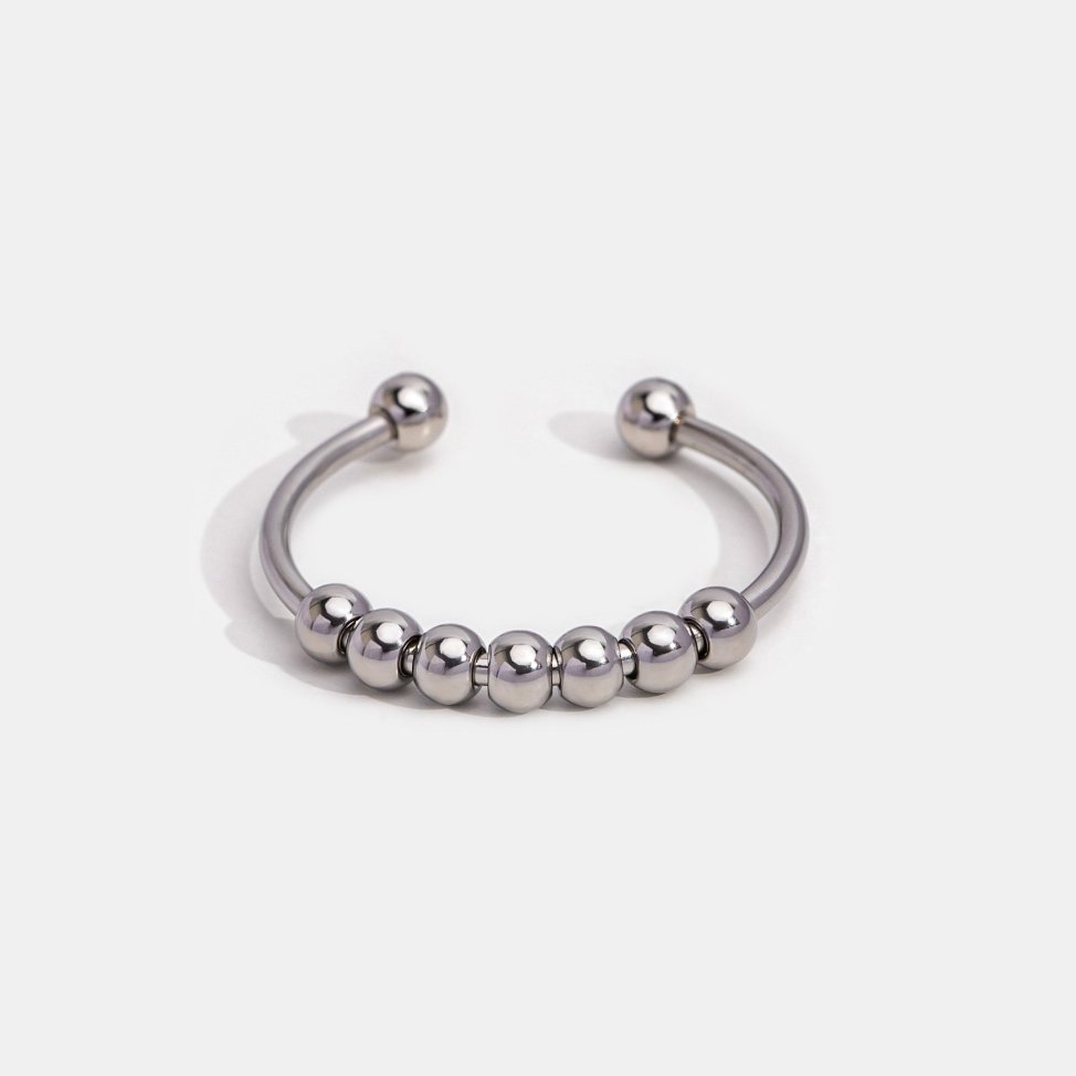Bague Fidget Perles Akira