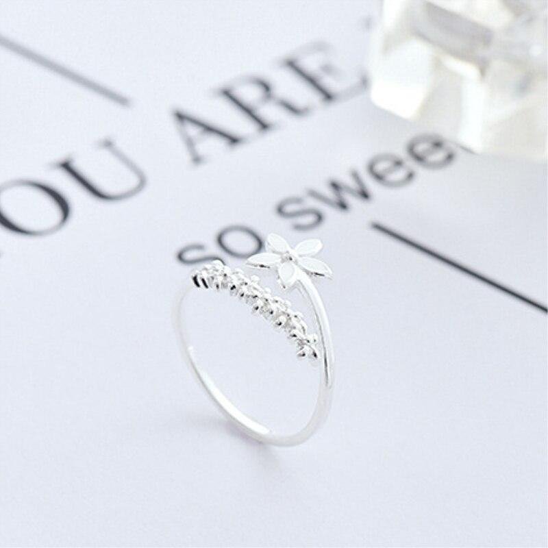 Cherry Blossom 925 Sterling Silver Ring
