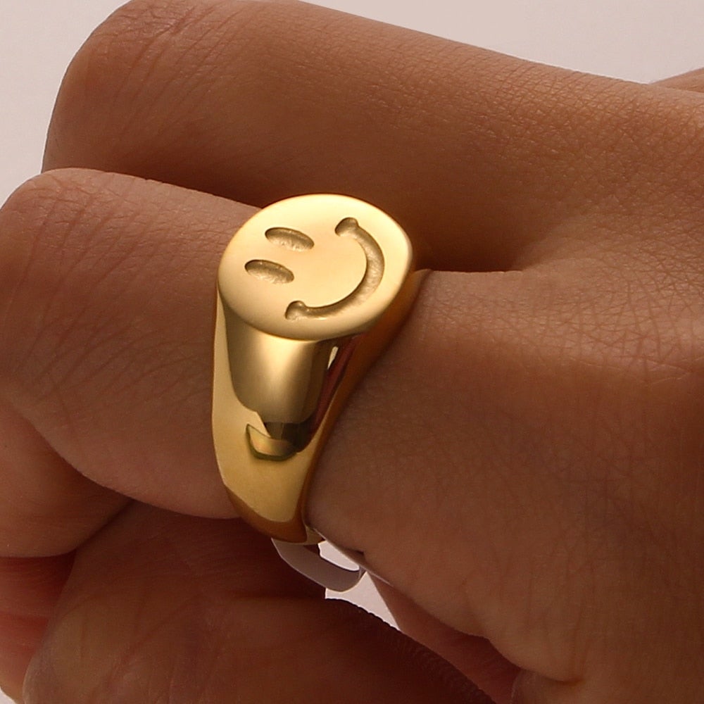 Bague Smiley 'Good Days'