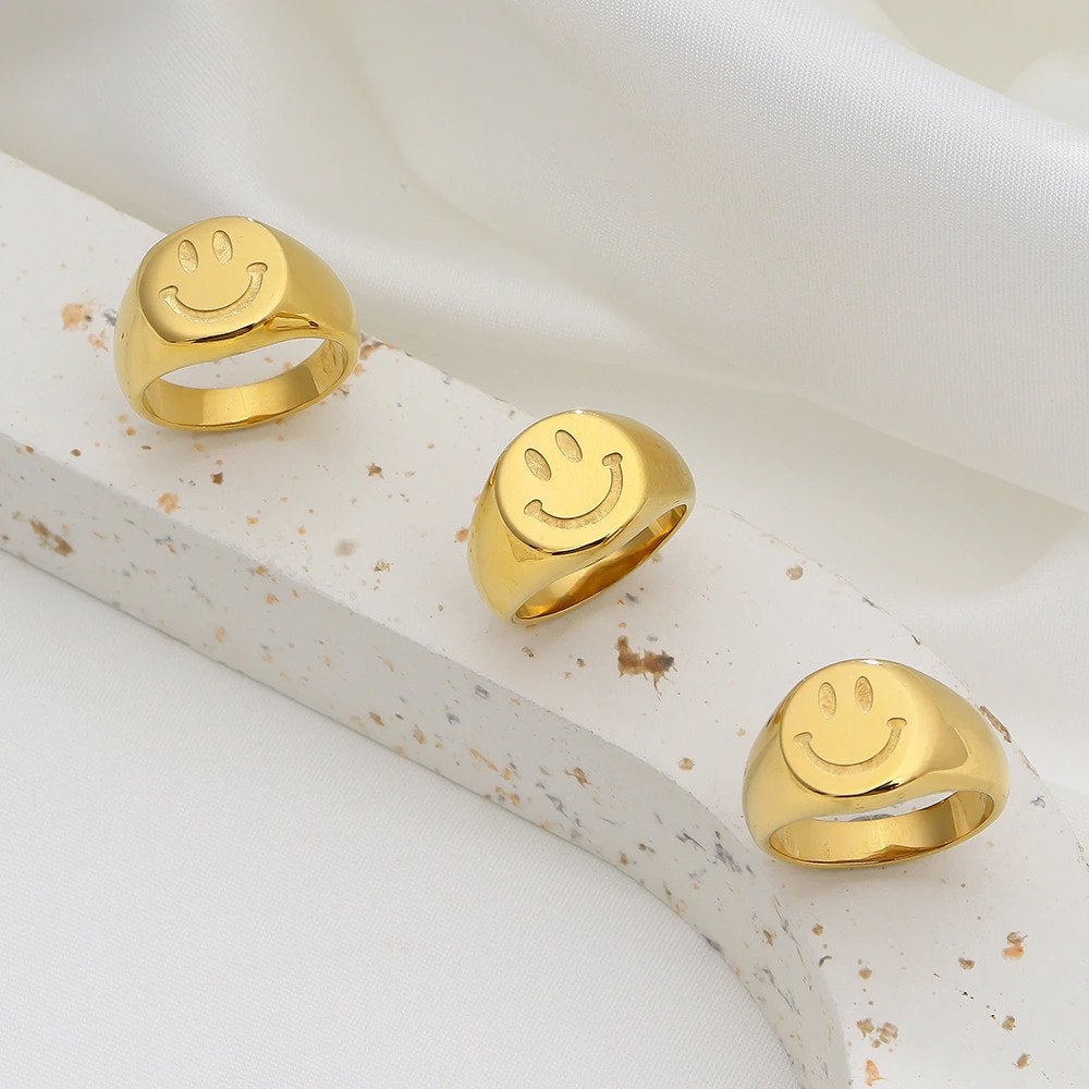 Bague Smiley 'Good Days'
