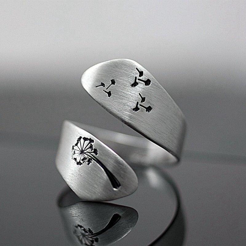 'Make A Wish' Dandelion Ring