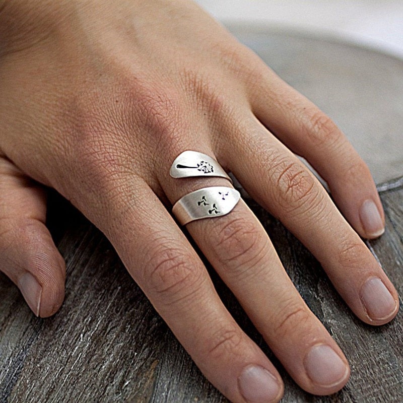 'Make A Wish' Dandelion Ring