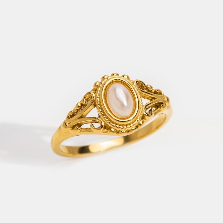 Bague Perle Royale Vintage