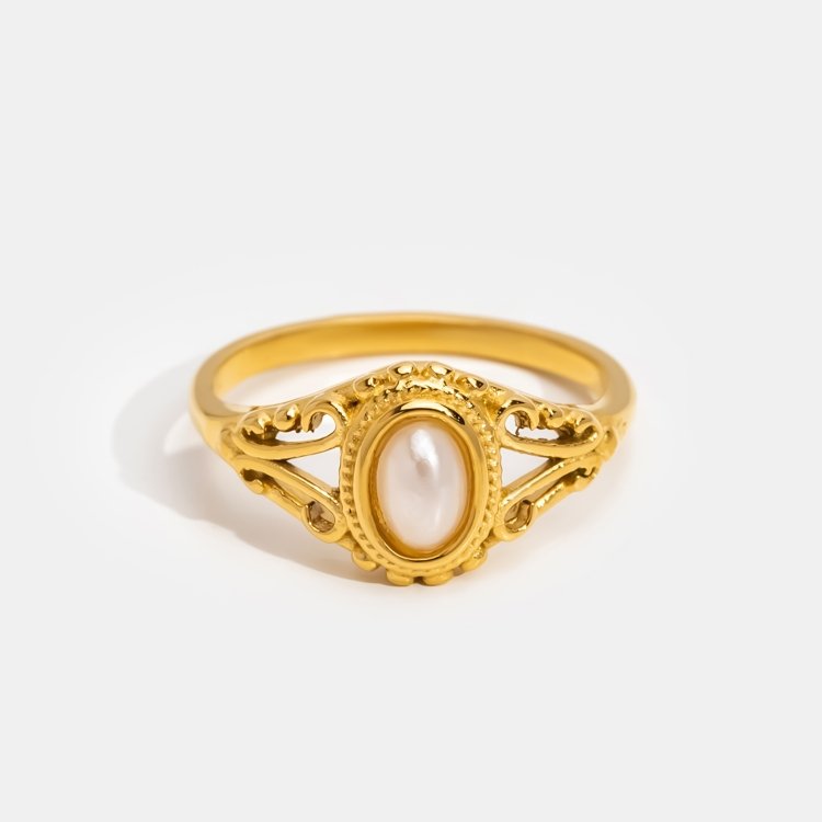 Bague Perle Royale Vintage
