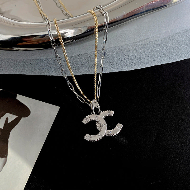 Double C necklace