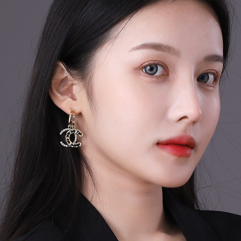 NO.7 Double C earrings