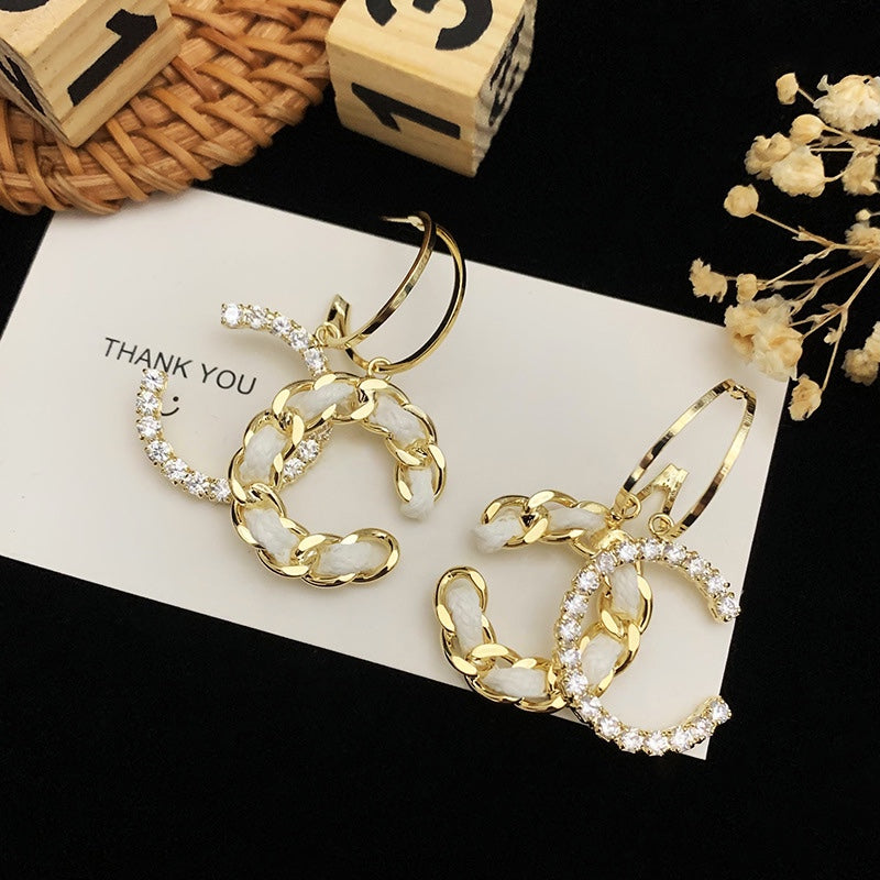 NO.7 Double C earrings