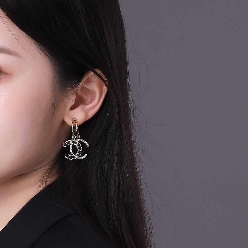 NO.7 Double C earrings