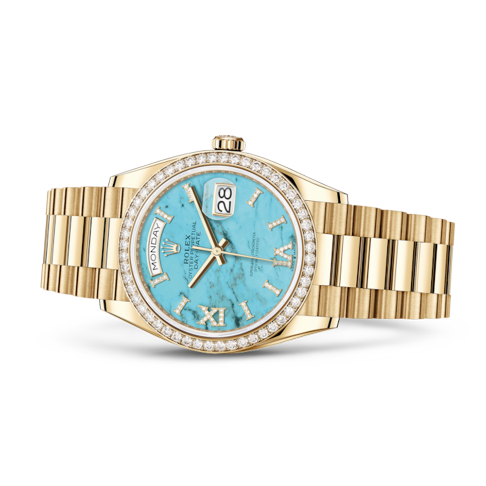 LadyRLX  DAY-DATE 36 .128348RBR