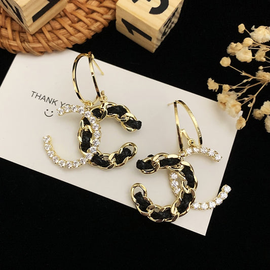 NO.7 Double C earrings