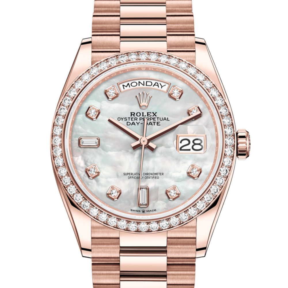 LadyRLX DAY-DATE 36  128345RBR