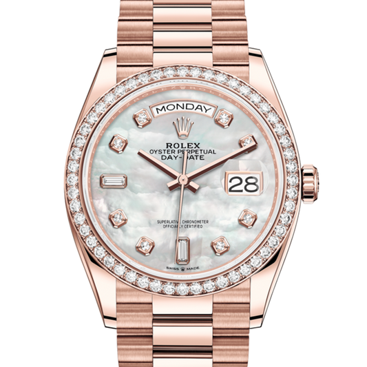 LadyRLX DAY-DATE 36  128345RBR