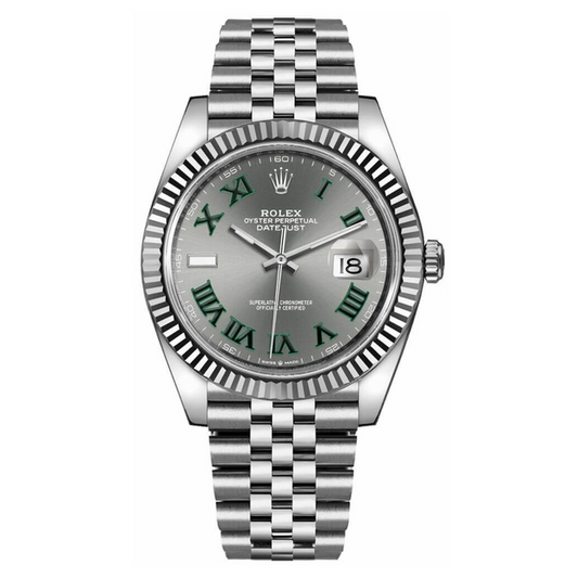 Rlx Datejust 41 Slate Grey Men's Watch 126334-0022
