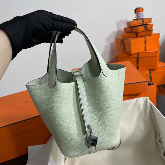 Hermes Picotin 18 Bag Green